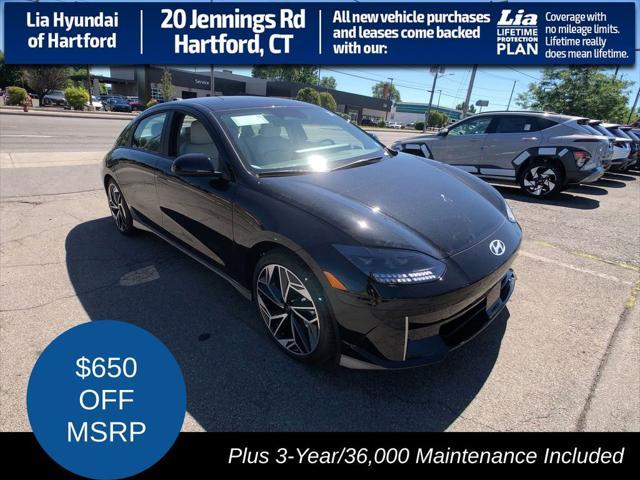 new 2024 Hyundai IONIQ 6 car, priced at $50,535