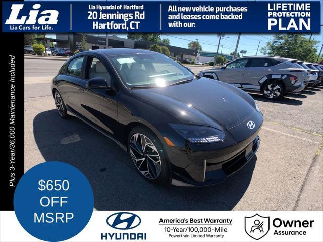 new 2024 Hyundai IONIQ 6 car, priced at $50,535