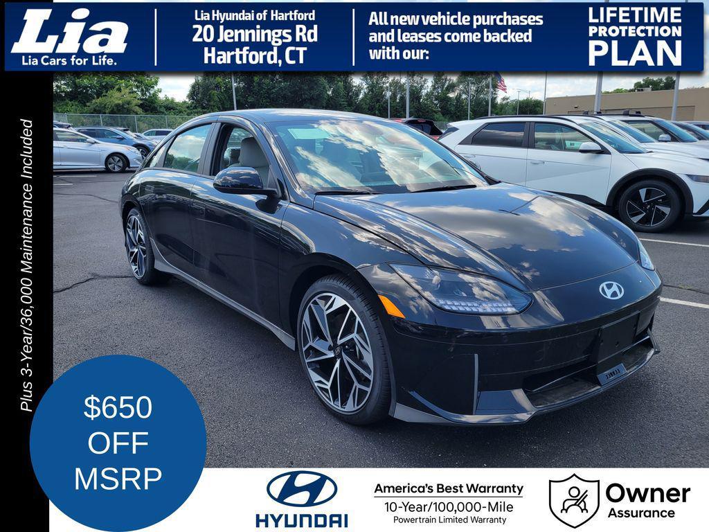 new 2024 Hyundai IONIQ 6 car, priced at $50,535