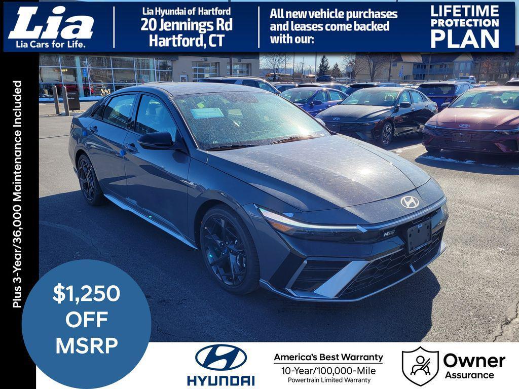 new 2025 Hyundai Elantra car, priced at $30,360