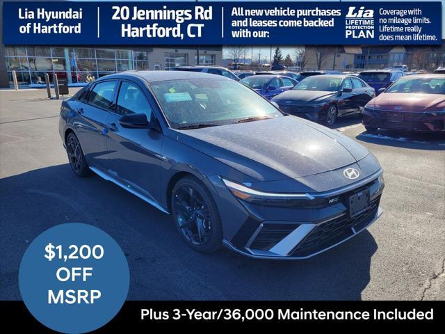 new 2025 Hyundai Elantra car, priced at $30,360
