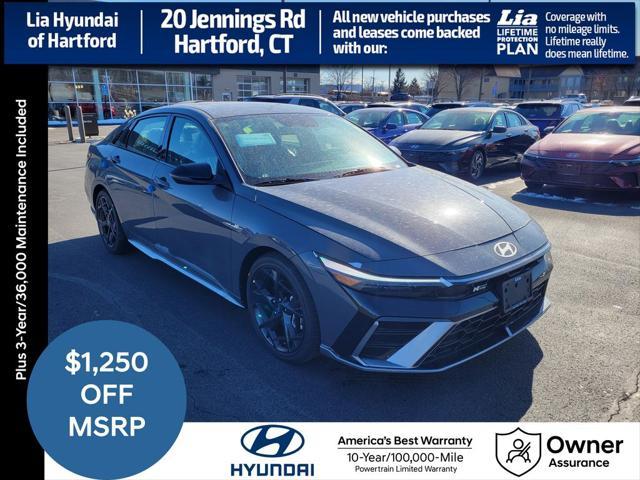 new 2025 Hyundai Elantra car, priced at $30,360