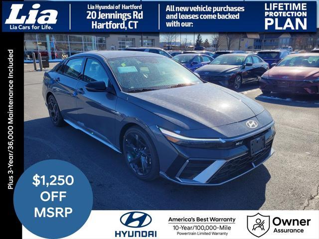 new 2025 Hyundai Elantra car, priced at $30,360
