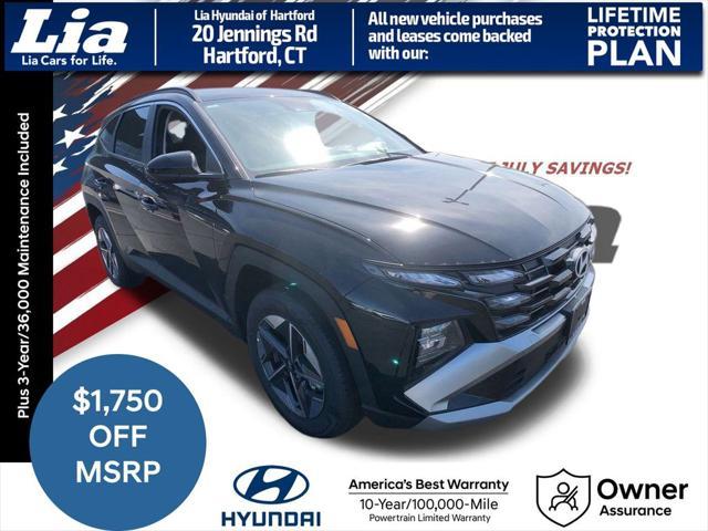 new 2025 Hyundai Tucson car, priced at $34,190