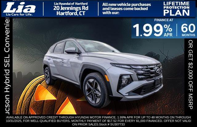 new 2025 Hyundai TUCSON Hybrid car, priced at $38,420