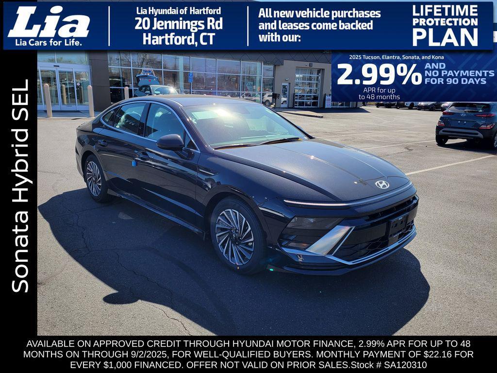 new 2025 Hyundai Sonata Hybrid car, priced at $33,080