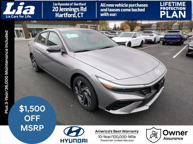 new 2025 Hyundai Elantra car, priced at $29,060