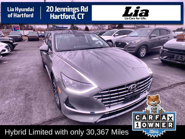 used 2022 Hyundai Sonata Hybrid car, priced at $23,789