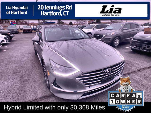 used 2022 Hyundai Sonata Hybrid car, priced at $24,295