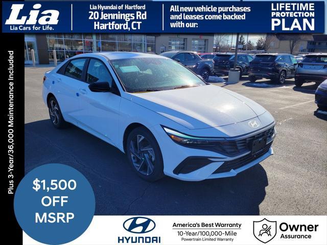 new 2025 Hyundai Elantra car, priced at $29,560