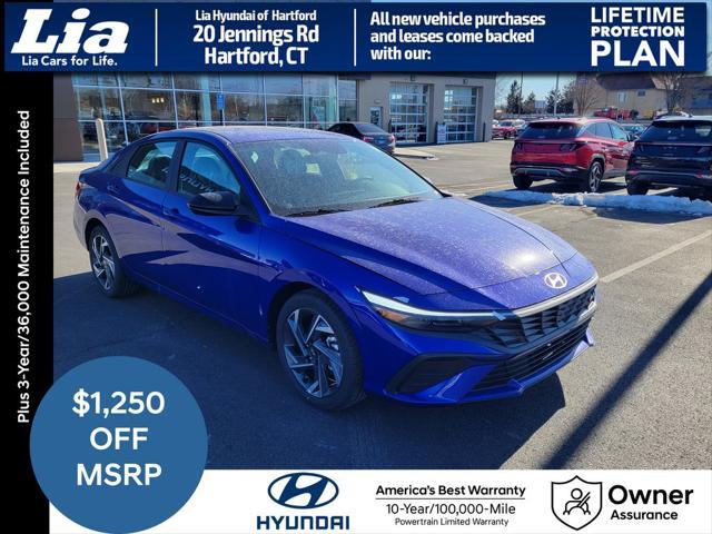 new 2025 Hyundai Elantra car, priced at $24,495