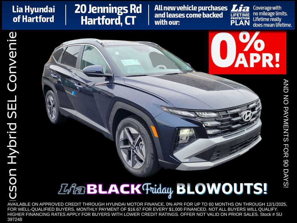 new 2025 Hyundai TUCSON Hybrid car, priced at $39,060