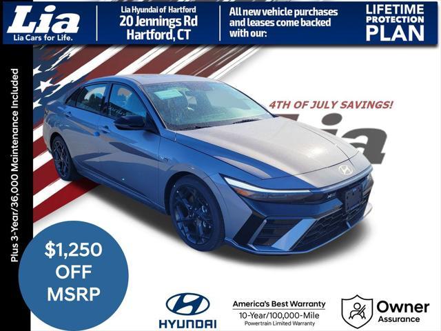 new 2025 Hyundai Elantra car, priced at $30,370