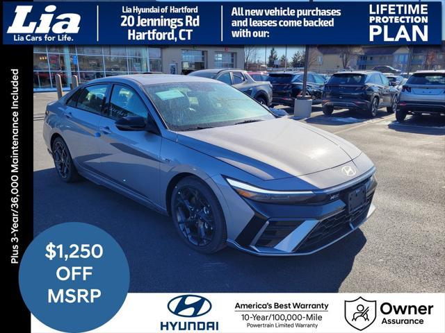new 2025 Hyundai Elantra car, priced at $30,370