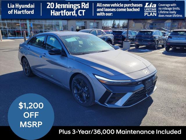 new 2025 Hyundai Elantra car, priced at $30,370