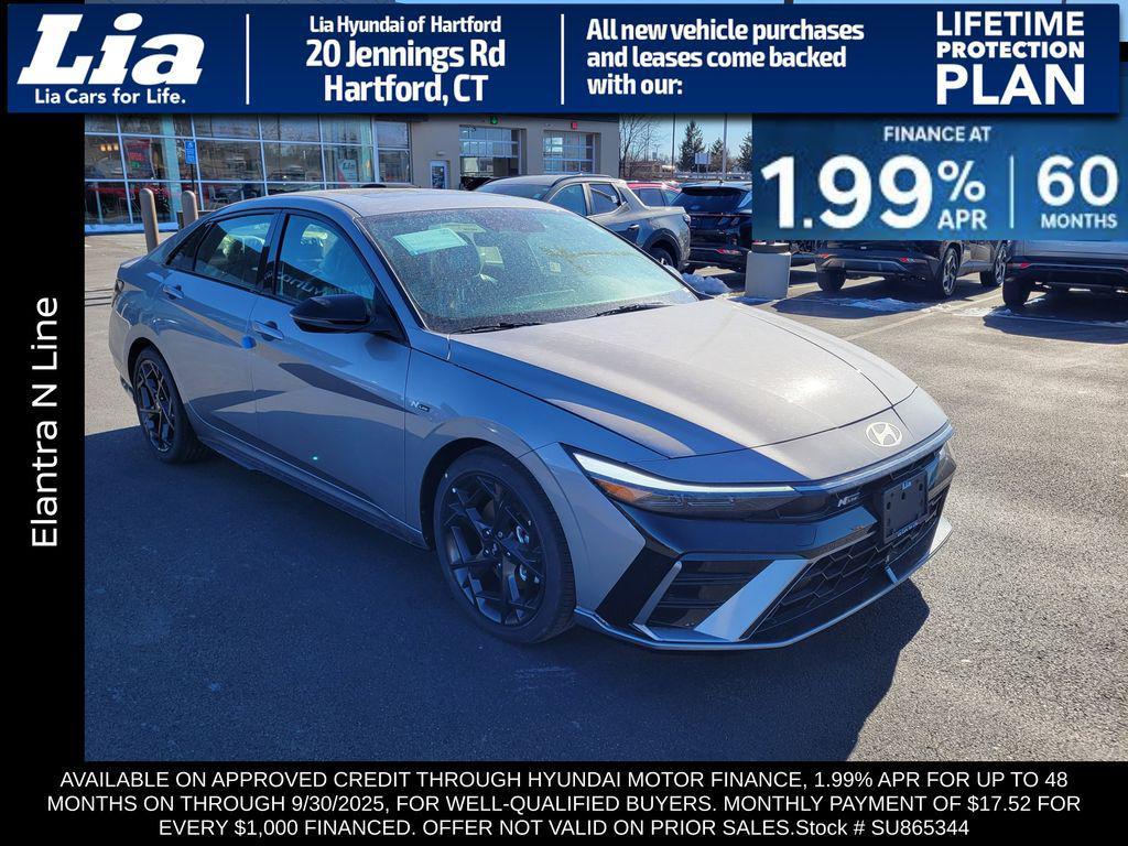 new 2025 Hyundai Elantra car, priced at $30,370