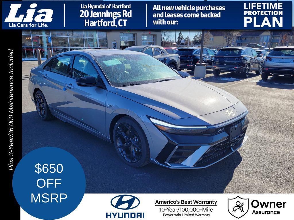 new 2025 Hyundai Elantra car, priced at $30,370