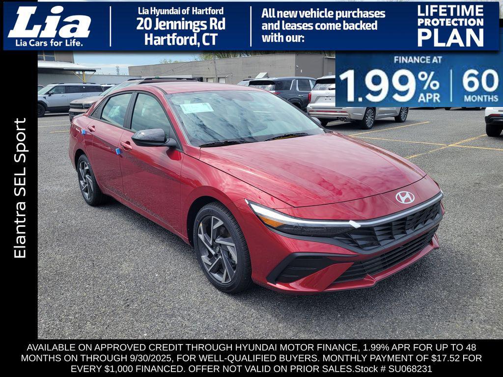 new 2025 Hyundai Elantra car, priced at $25,635