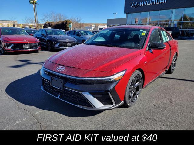 new 2025 Hyundai Elantra car, priced at $30,870