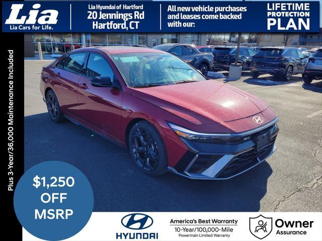 new 2025 Hyundai Elantra car, priced at $30,870