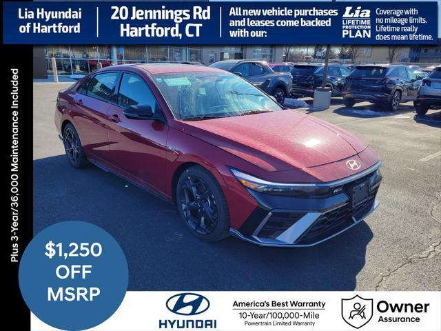 new 2025 Hyundai Elantra car, priced at $30,870