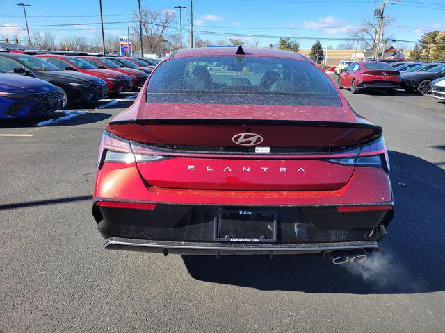 new 2025 Hyundai Elantra car, priced at $30,870