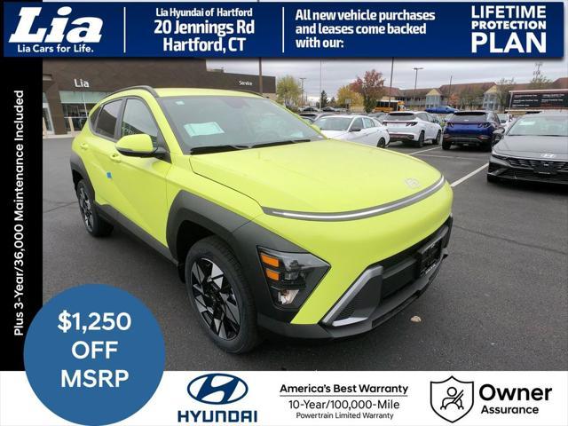 new 2025 Hyundai Kona car, priced at $29,910