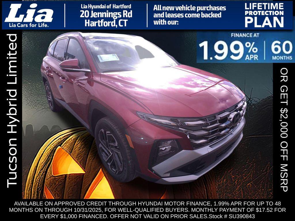 new 2025 Hyundai TUCSON Hybrid car, priced at $44,345