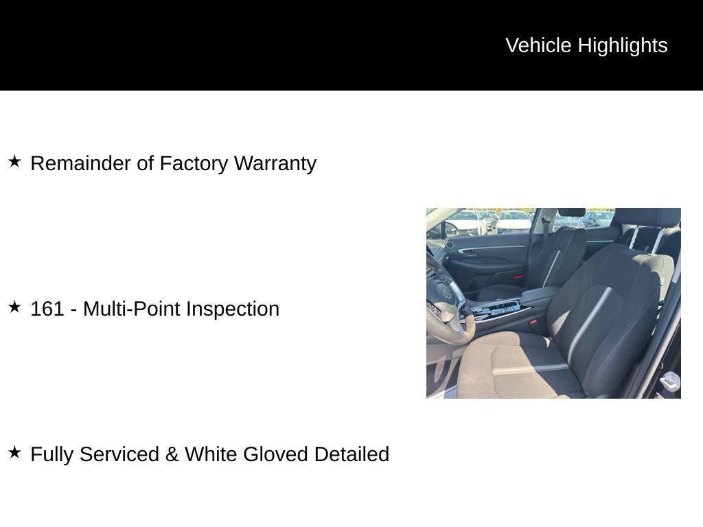 used 2023 Hyundai Sonata car, priced at $20,995