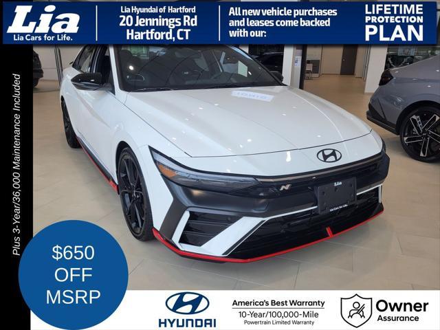 new 2025 Hyundai ELANTRA N car, priced at $37,365