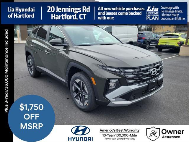 new 2025 Hyundai Tucson car, priced at $34,140