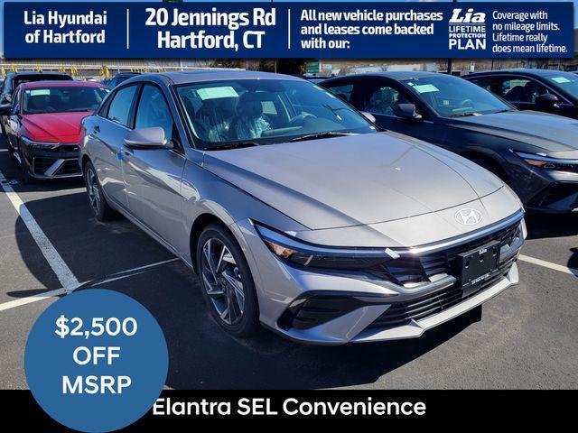 new 2025 Hyundai Elantra car, priced at $27,490