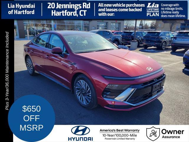 new 2024 Hyundai Sonata Hybrid car, priced at $38,920