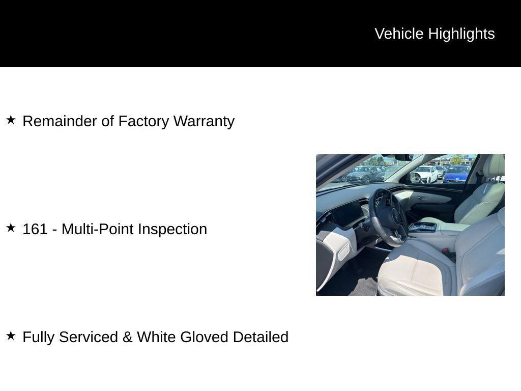 used 2024 Hyundai TUCSON Plug-In Hybrid car, priced at $36,495