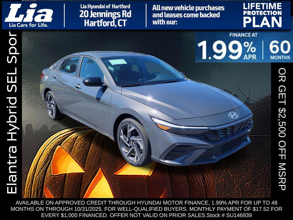 new 2025 Hyundai ELANTRA HEV car, priced at $29,245