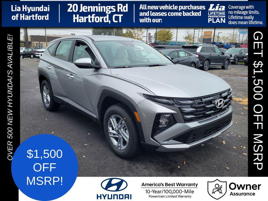 new 2026 Hyundai Tucson car, priced at $33,325
