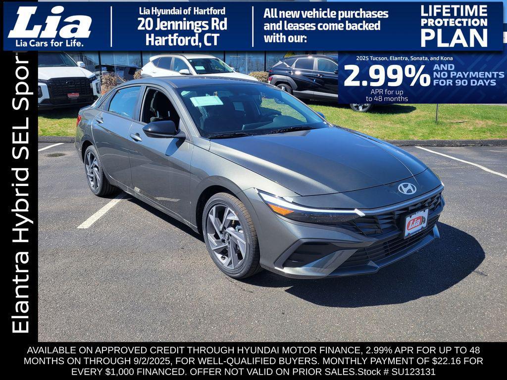 new 2025 Hyundai ELANTRA HEV car, priced at $28,735