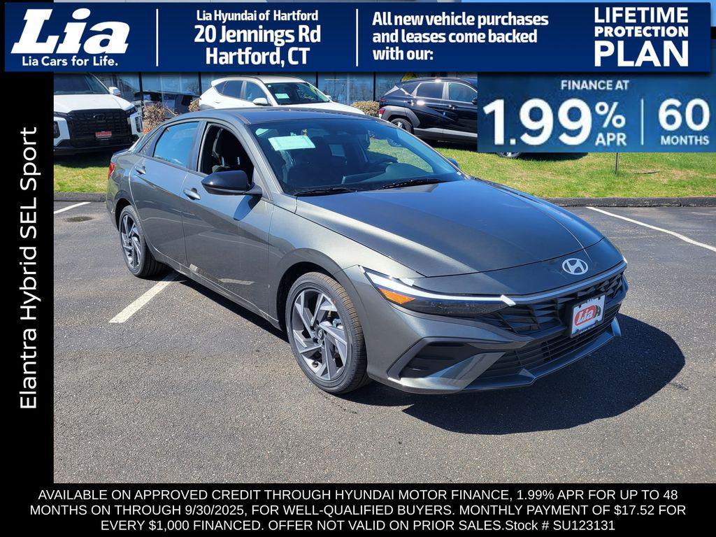 new 2025 Hyundai ELANTRA HEV car, priced at $28,735
