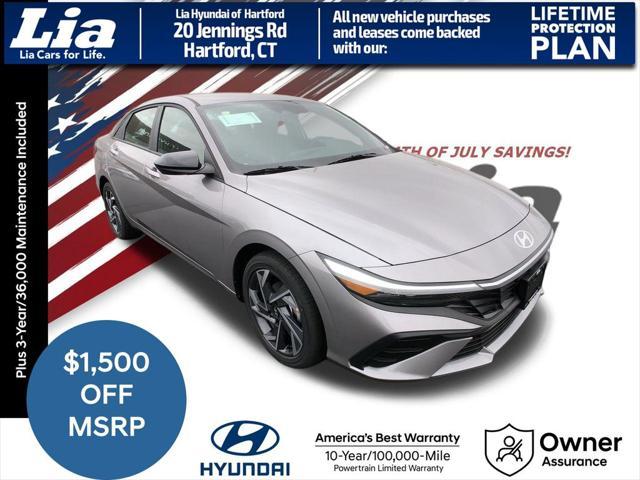 new 2025 Hyundai Elantra car, priced at $29,200