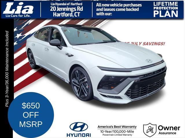 new 2025 Hyundai Sonata car, priced at $37,840