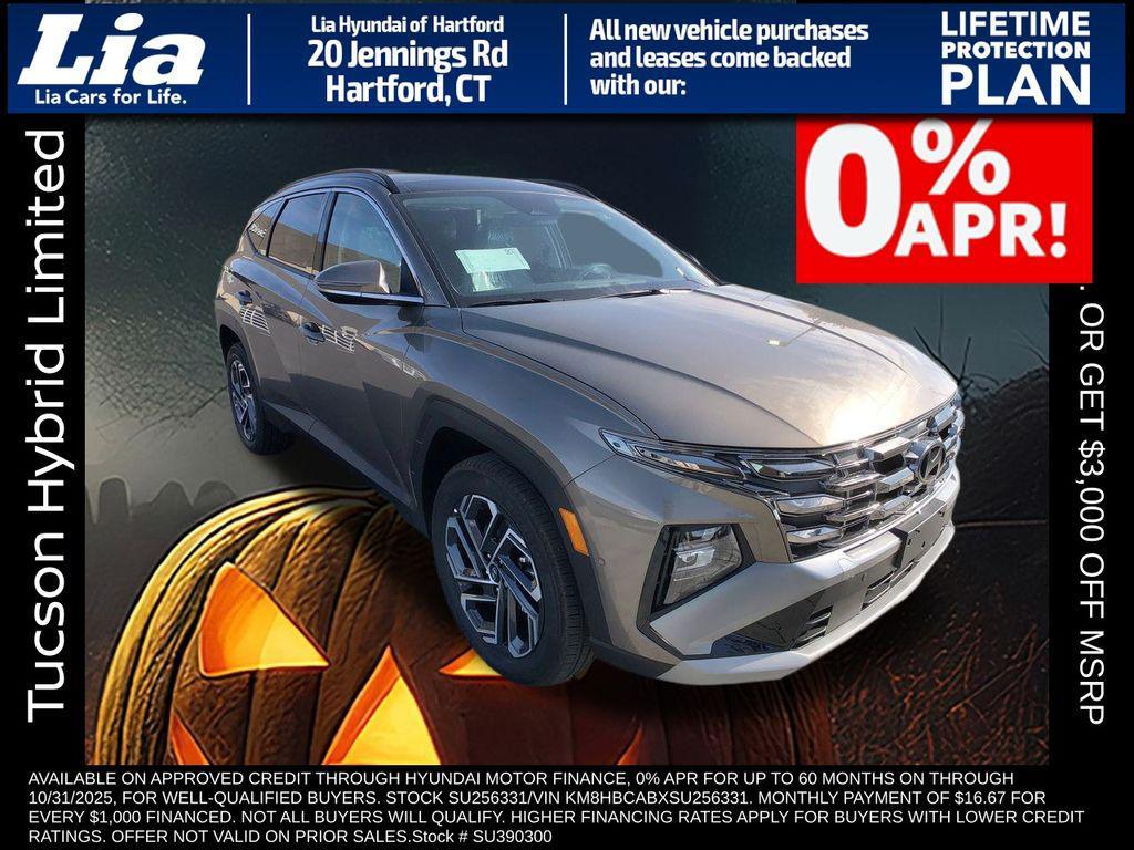 new 2025 Hyundai TUCSON Hybrid car, priced at $43,890