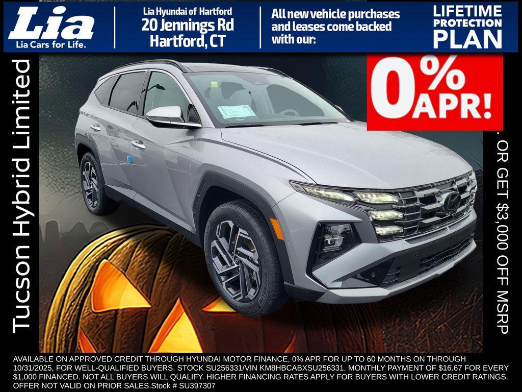 new 2025 Hyundai TUCSON Hybrid car, priced at $43,850