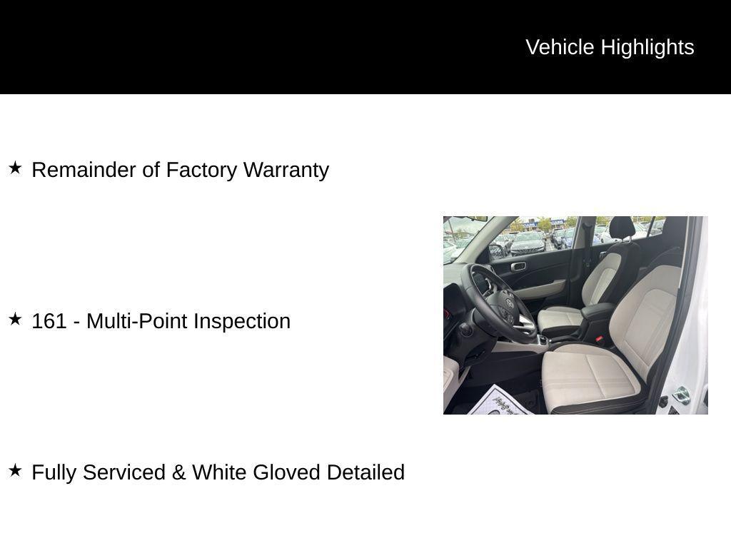 used 2024 Hyundai Venue car, priced at $20,495