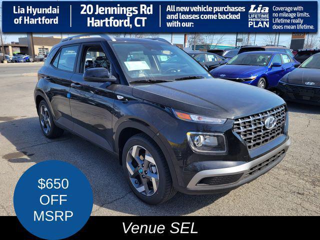 new 2025 Hyundai Venue car, priced at $24,080