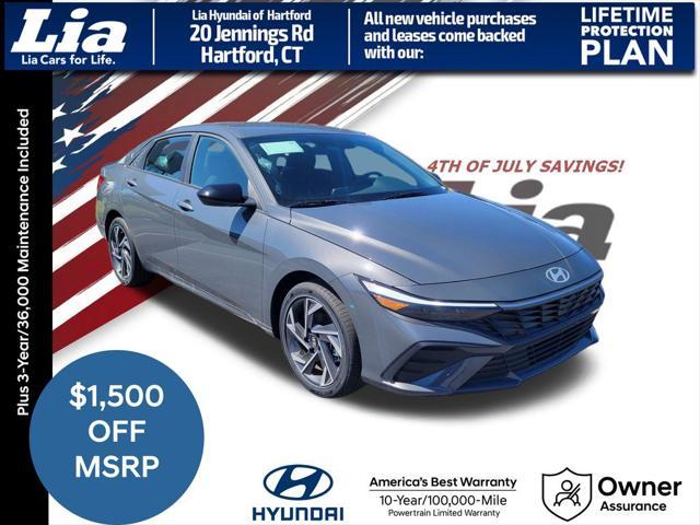 new 2025 Hyundai Elantra car, priced at $29,185