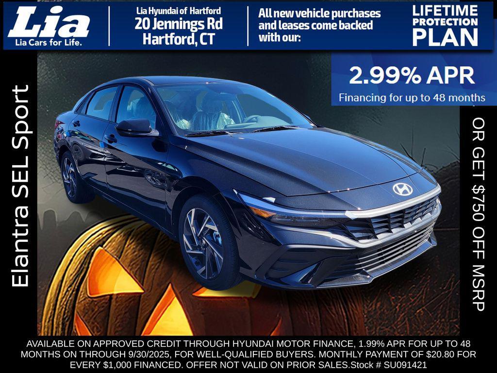 new 2025 Hyundai Elantra car, priced at $25,135