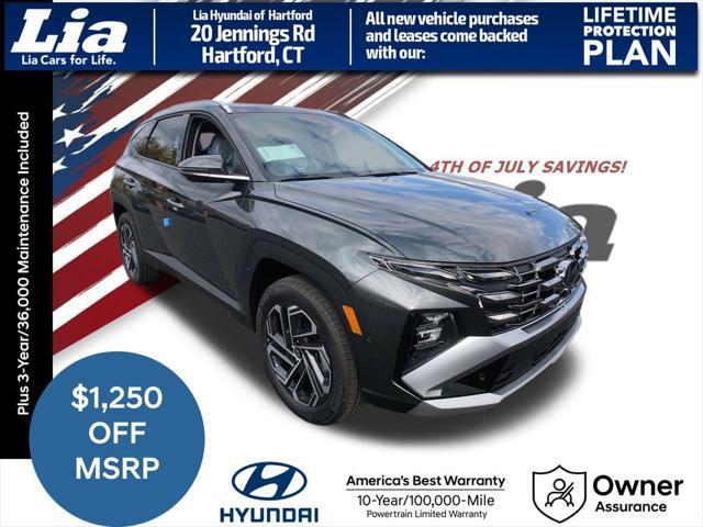 new 2025 Hyundai TUCSON Hybrid car, priced at $43,375