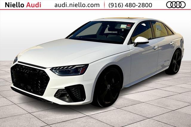 used 2021 Audi A4 car, priced at $27,516