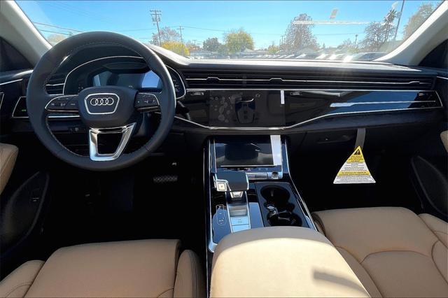 new 2025 Audi Q8 car, priced at $88,340