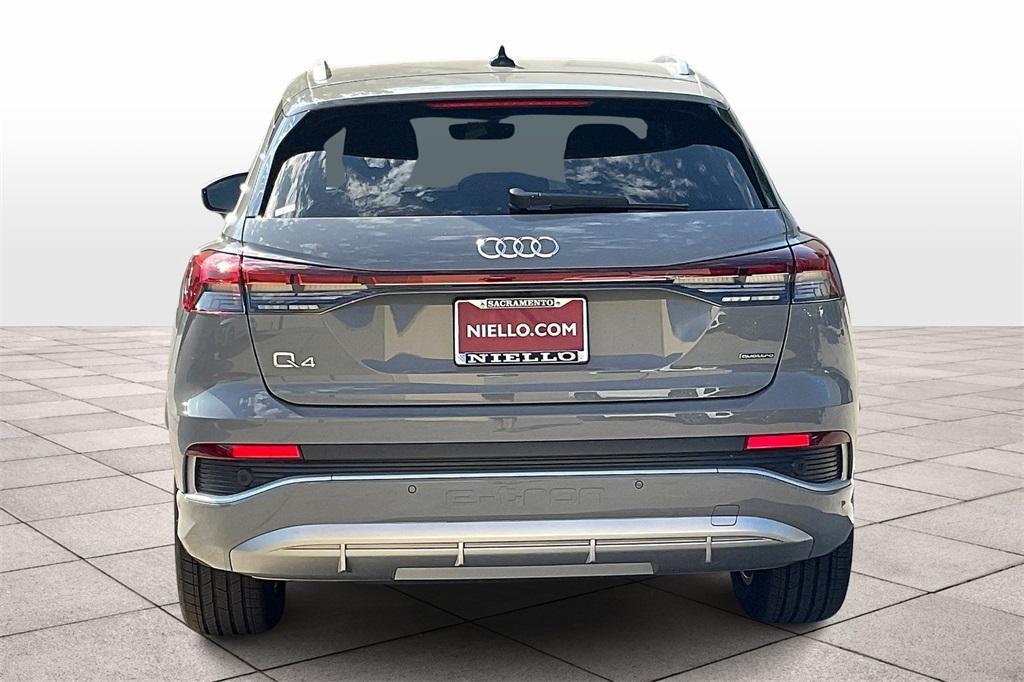 new 2024 Audi Q4 e-tron car, priced at $54,595